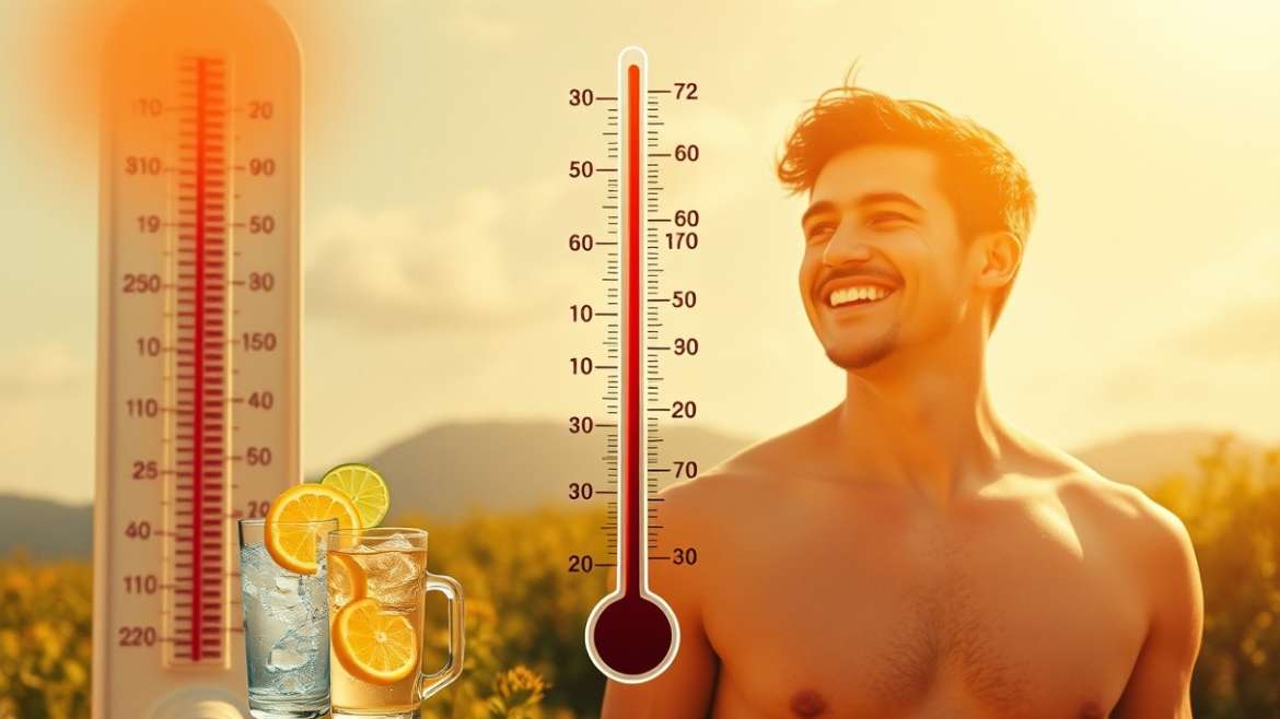 Hitze, Hitzewellen und Dehydrierung - wie viel man pro Tag trinken sollte.